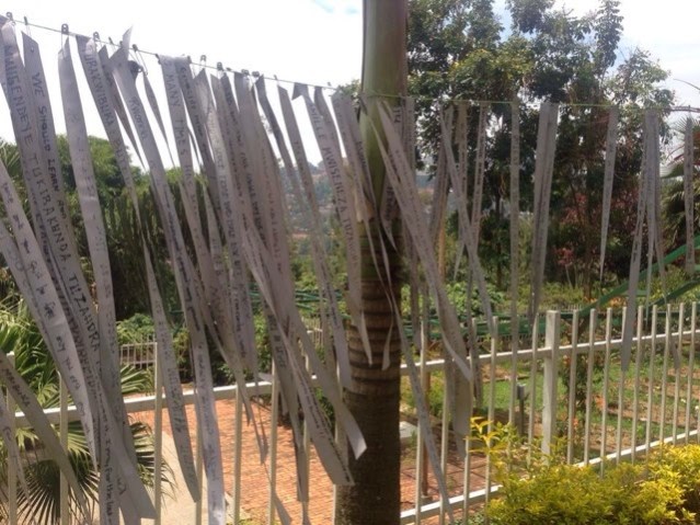 Genocide Memorial in Kigali.